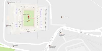 Mapa Arena Corinthians - Sarbidea
