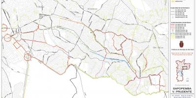 Mapa Vila Prudente São Paulo - Errepideak