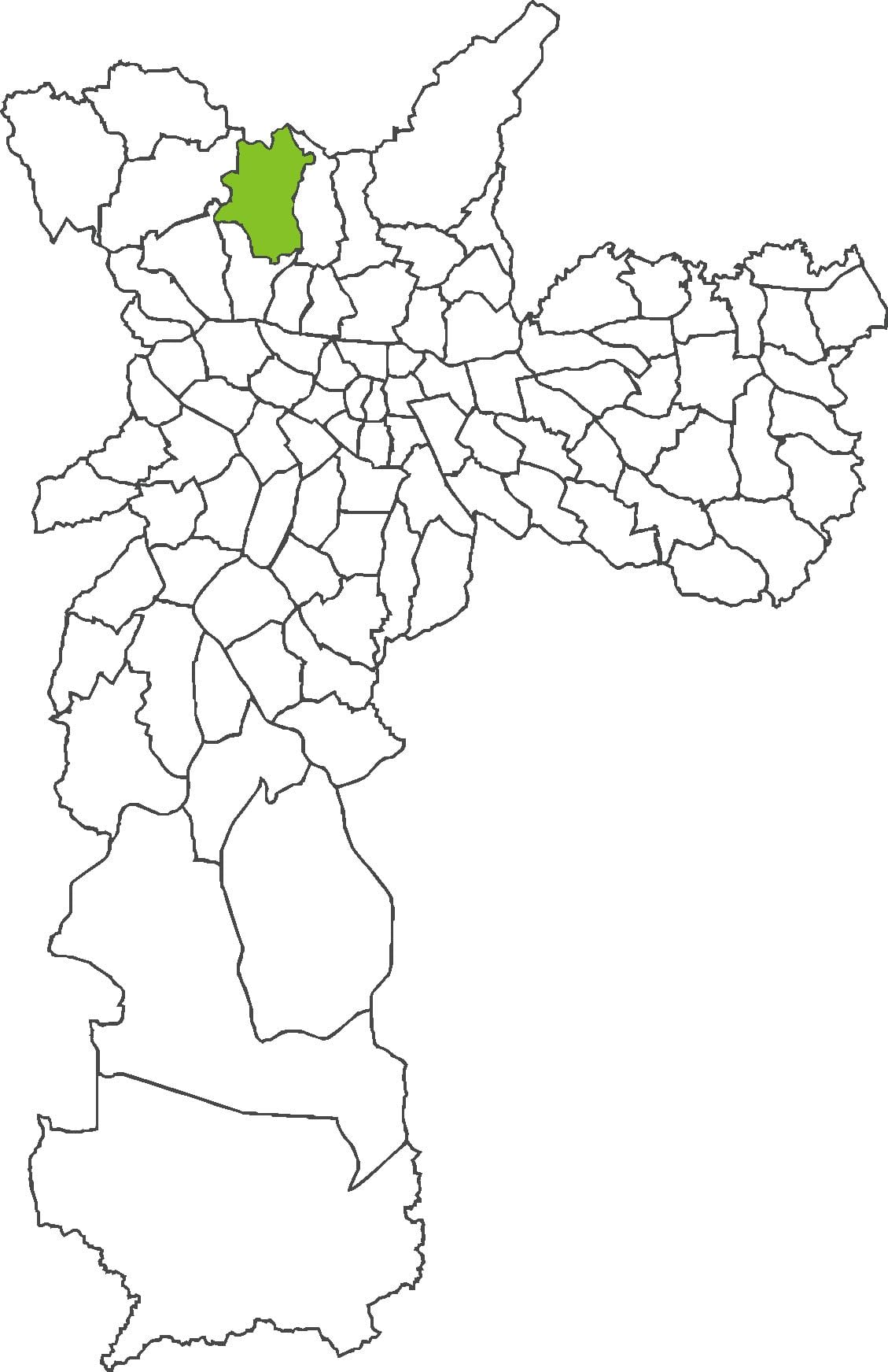 Mapa Brasilândia auzoan