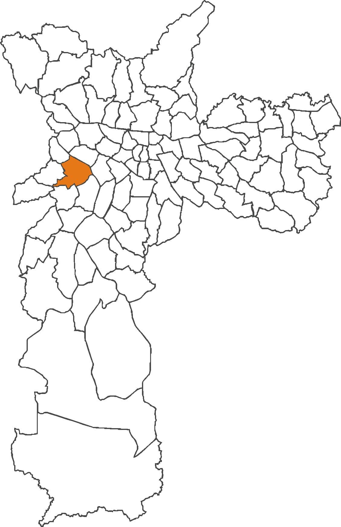 Mapa Butantã auzoan