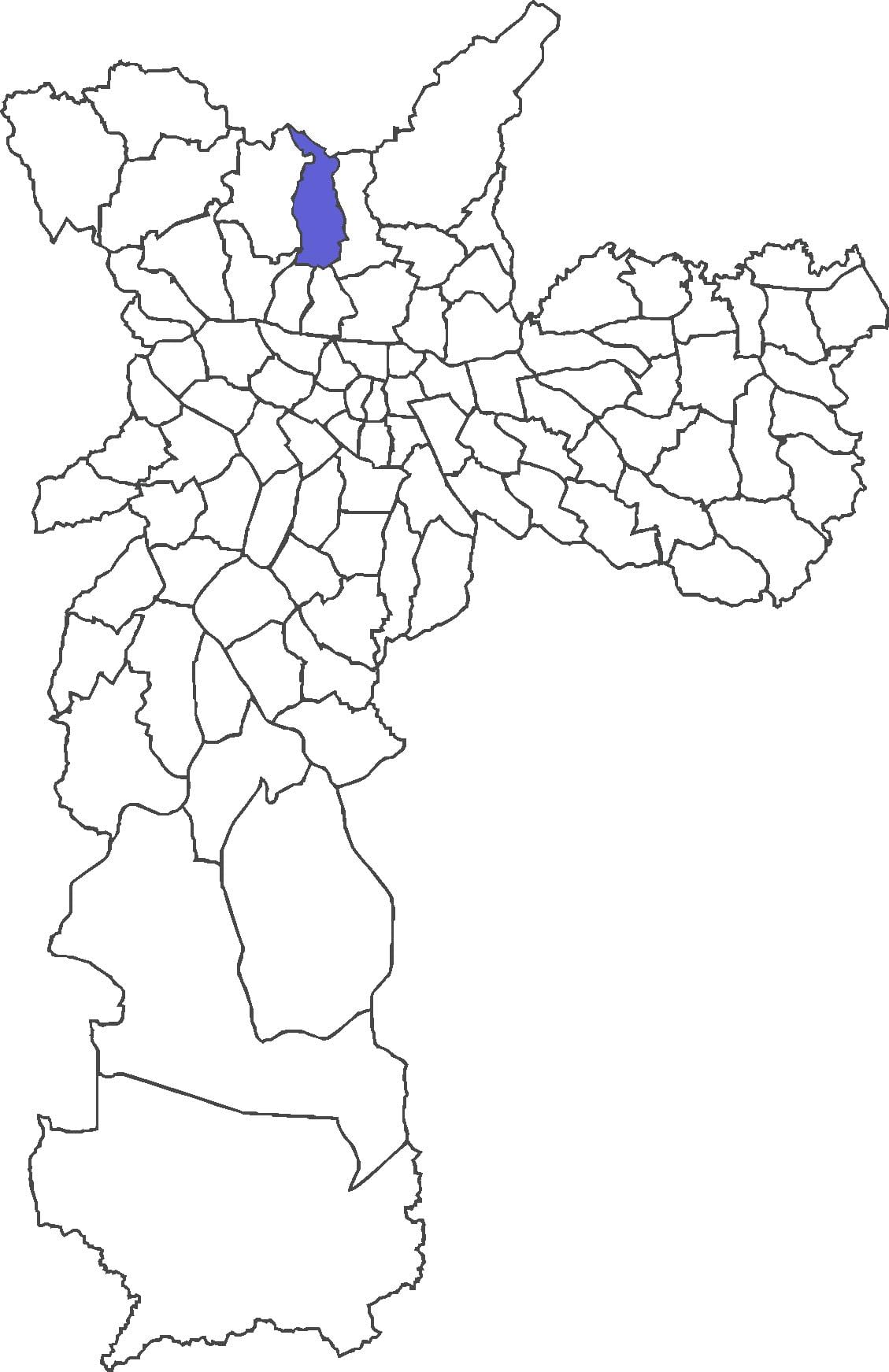 Mapa Cachoeirinha auzoan