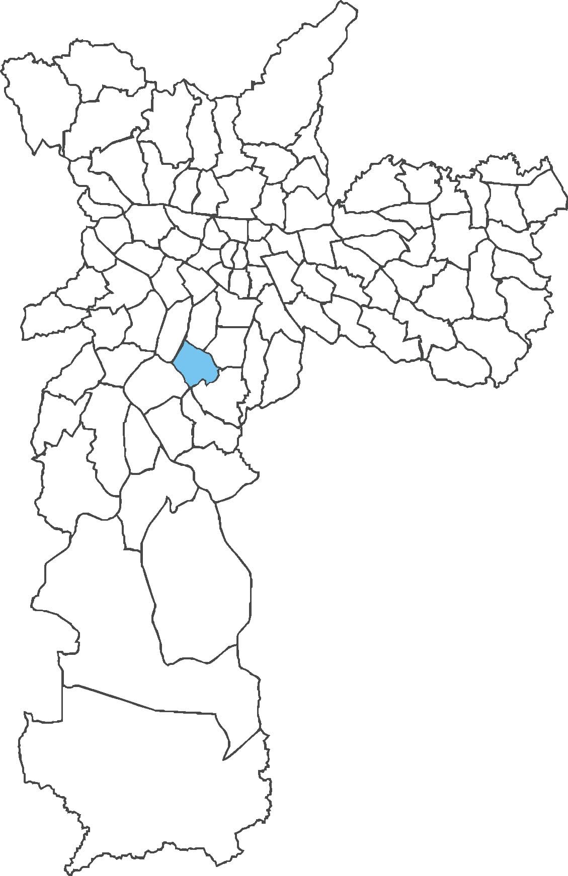 Mapa Campo Belo auzoan