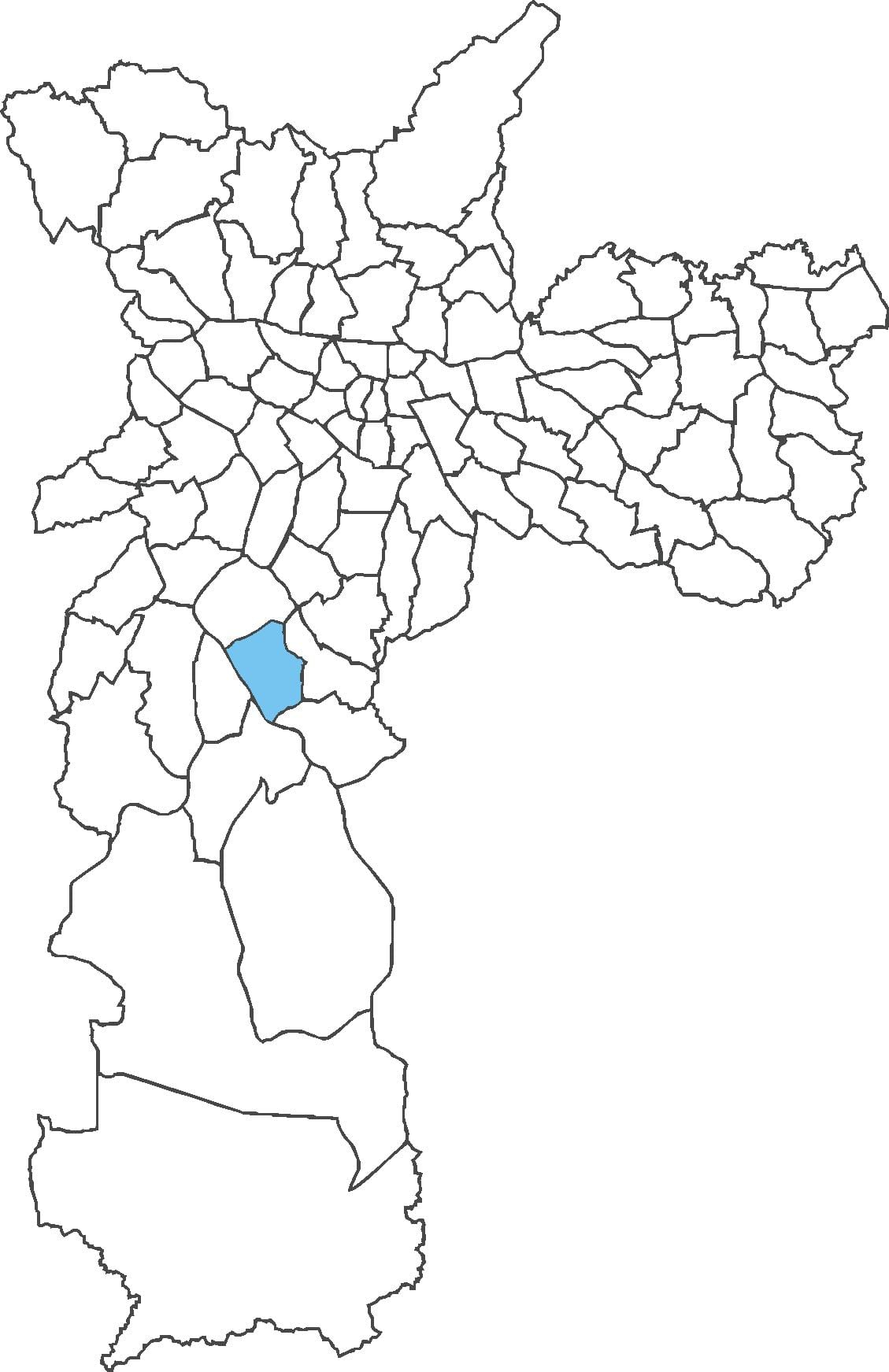 Mapa Campo Grande auzoan