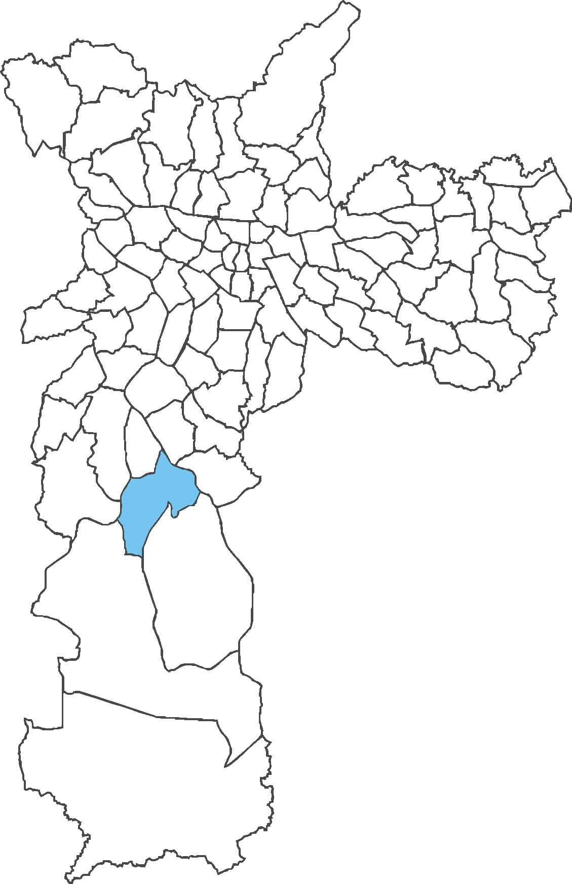 Mapa Cidade Dutra auzoan