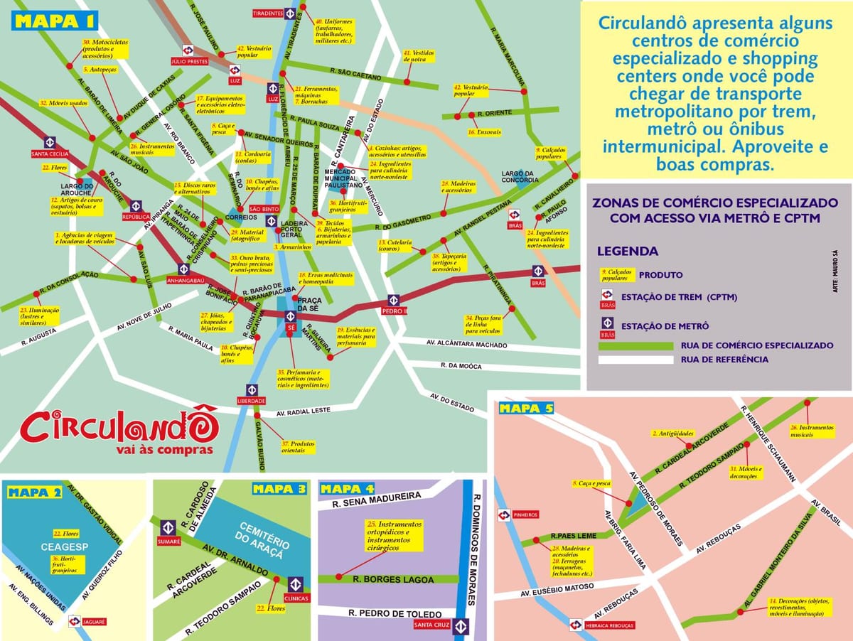 Mapa erosketak São Paulo
