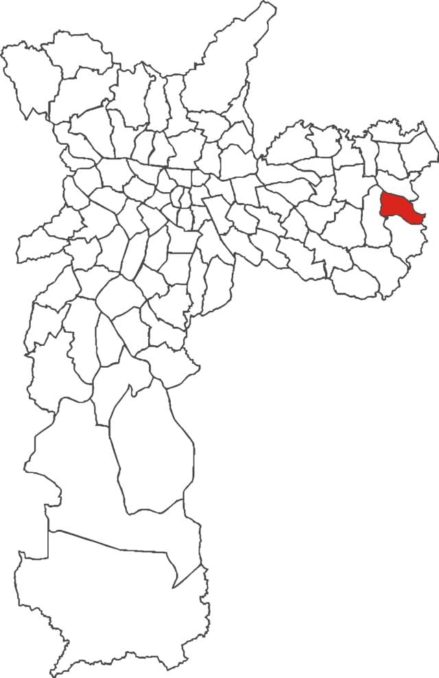 Mapa Guaianases auzoan