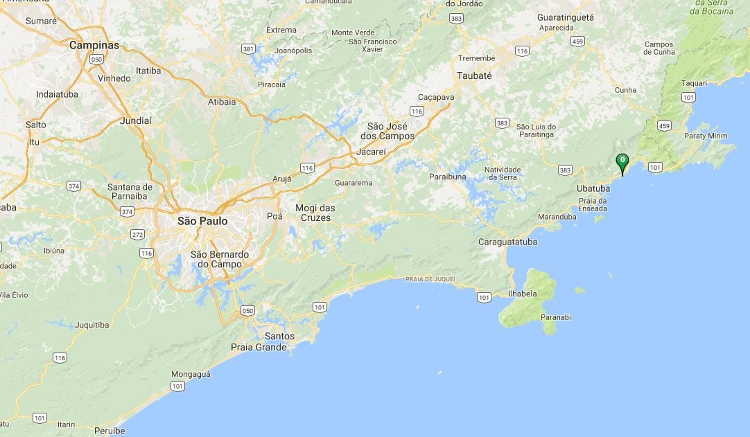 Mapa hondartza Félix
