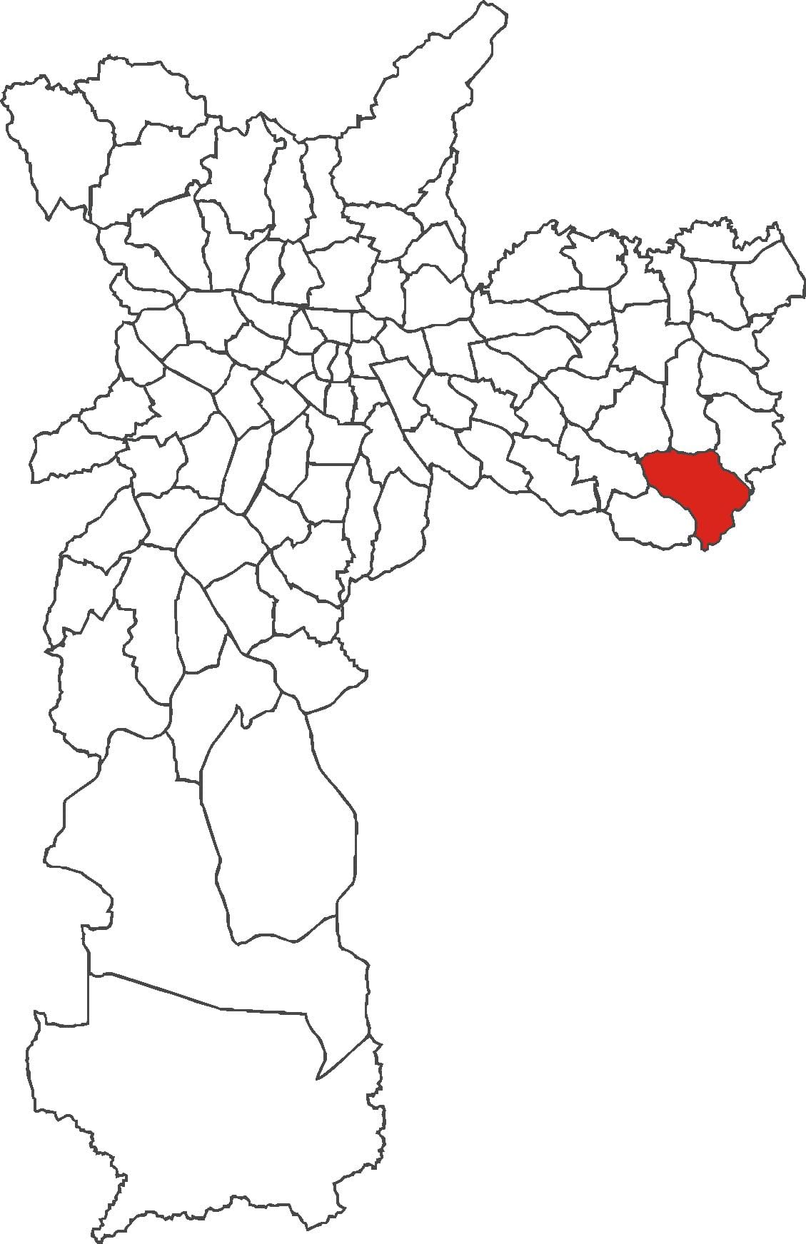 Mapa Iguatemi auzoan