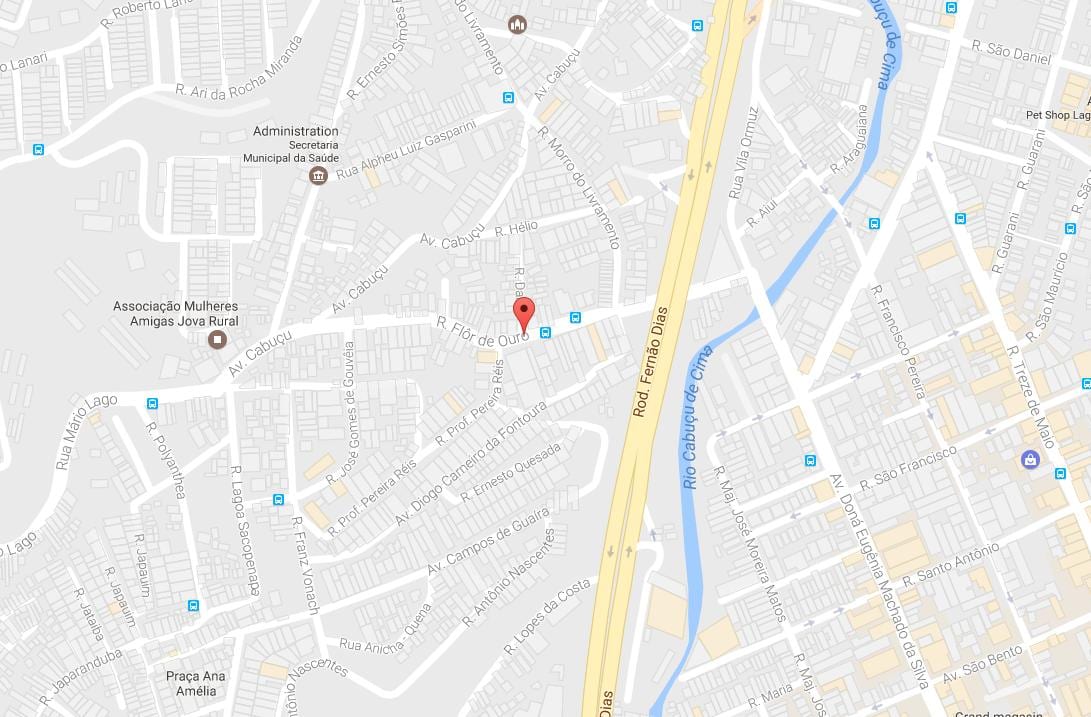Mapa Jaçanã São Paulo