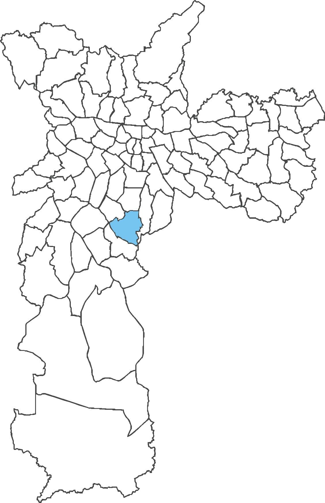 Mapa Jabaquara auzoan