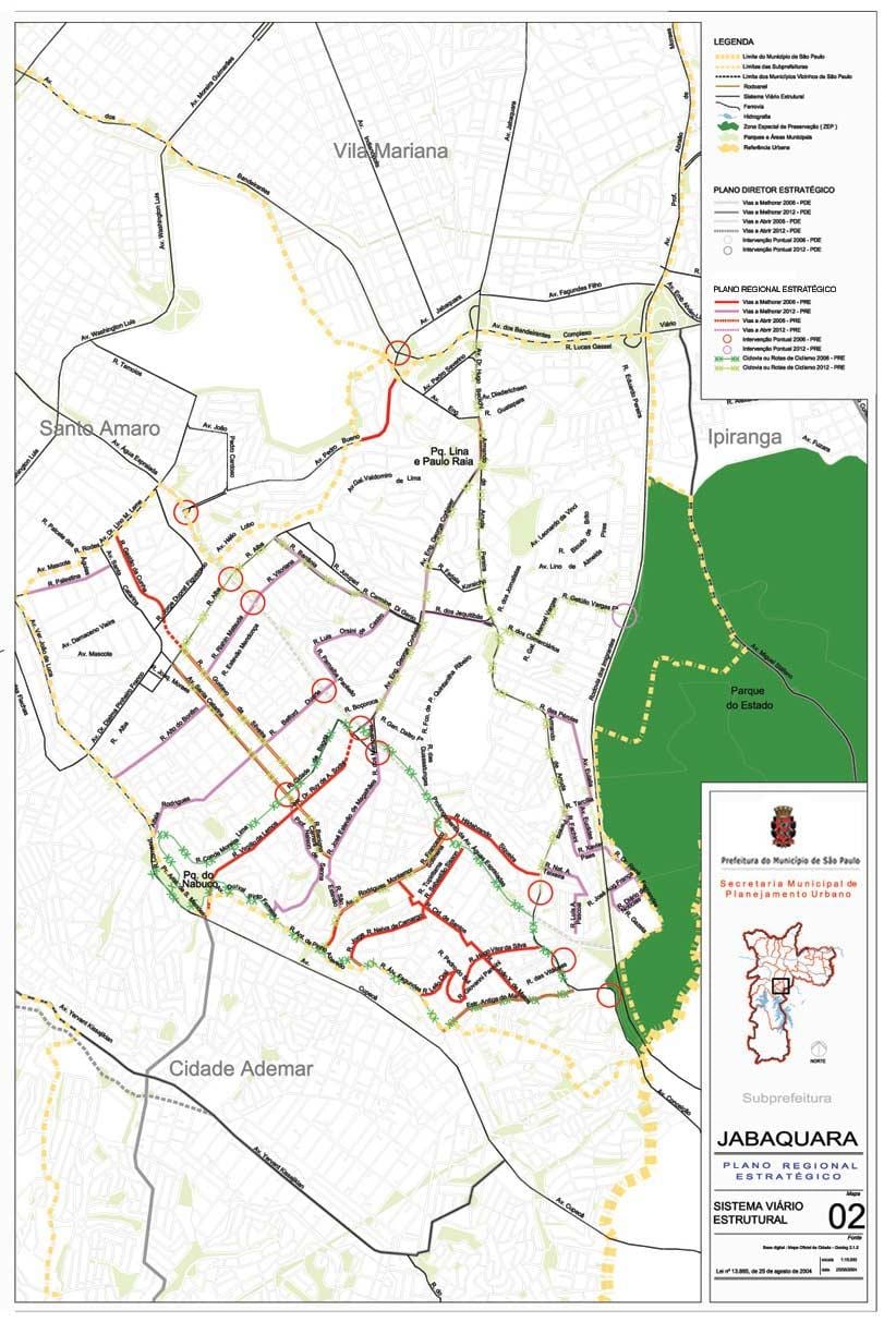 Mapa Jabaquara São Paulo - Errepideak