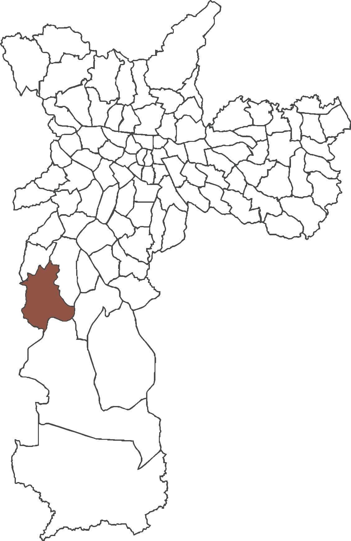 Mapa Jardim Ângela auzoan