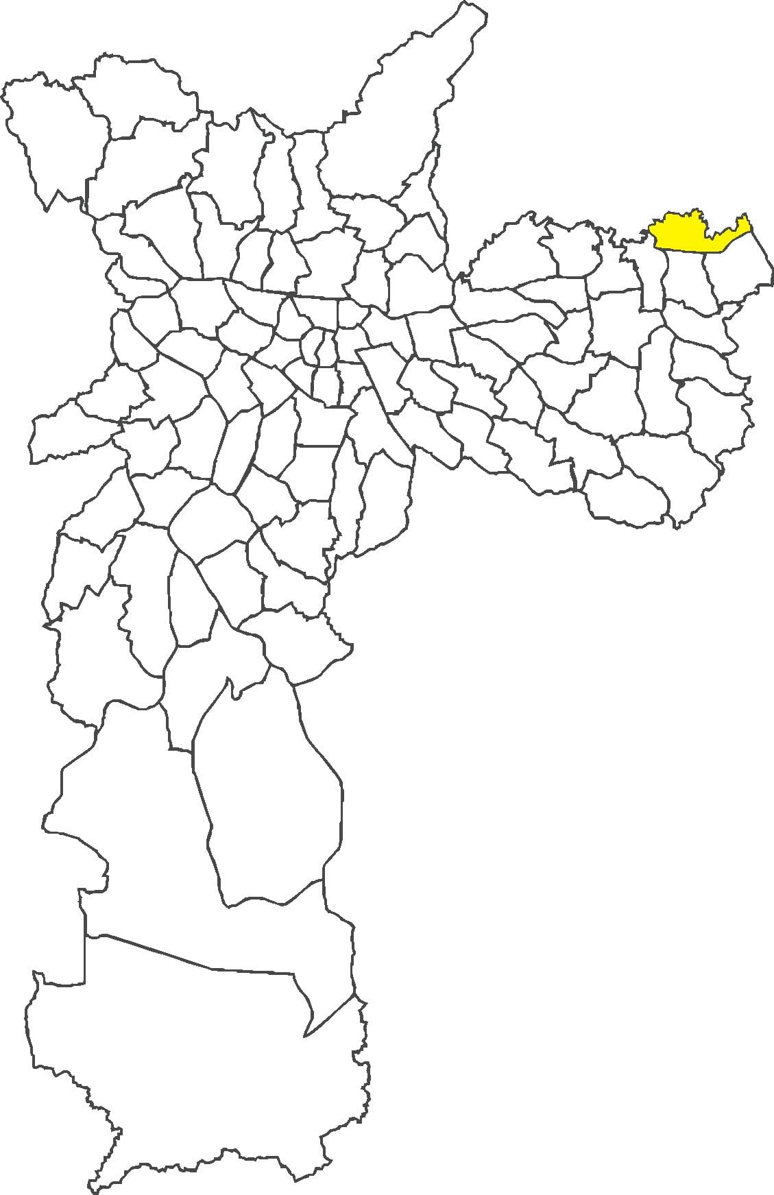 Mapa Jardim Helena auzoan