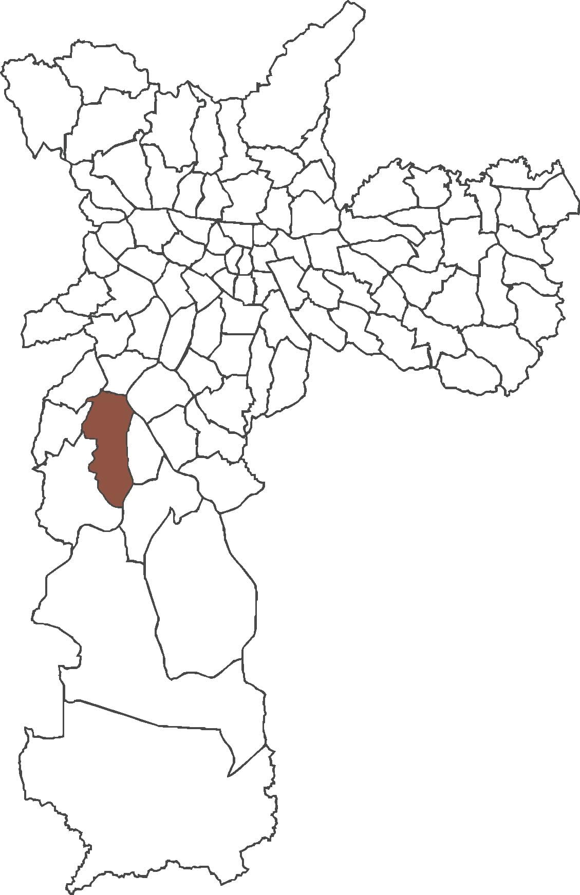 Mapa Jardim São Luís auzoan