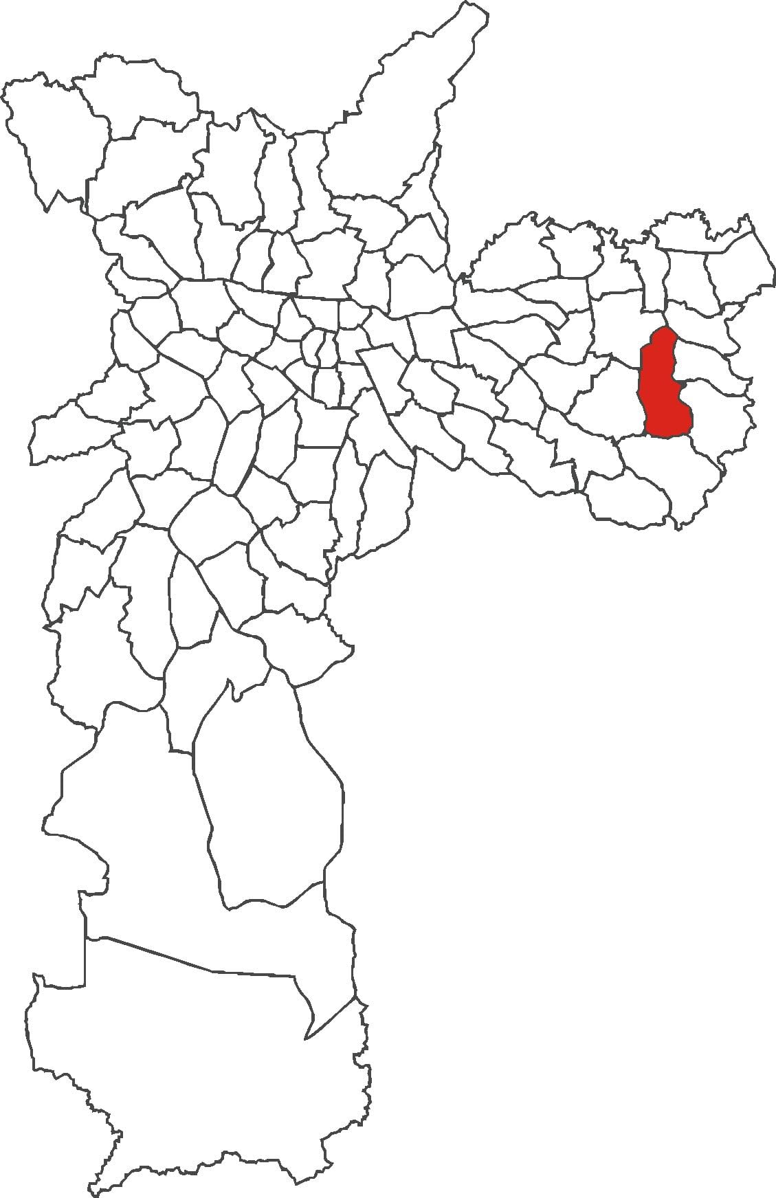 Mapa José Bonifácio auzoan