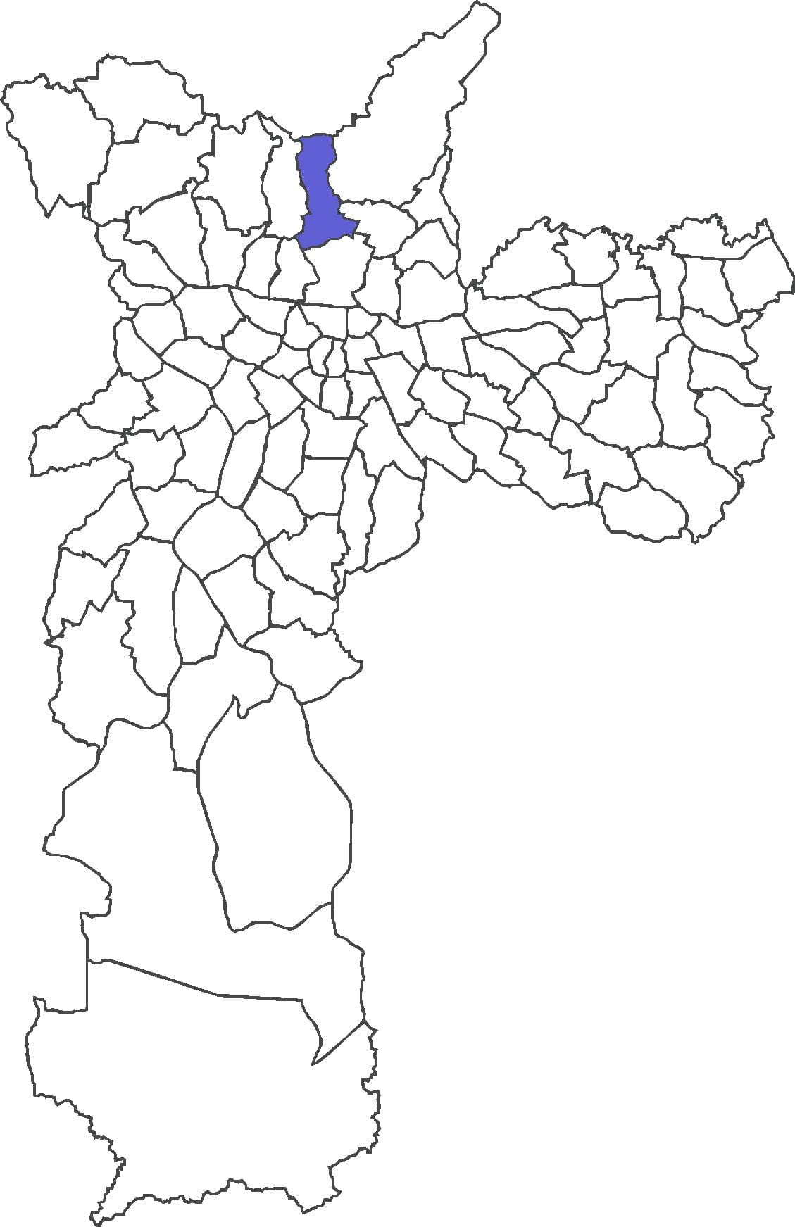 Mapa Mandaqui auzoan