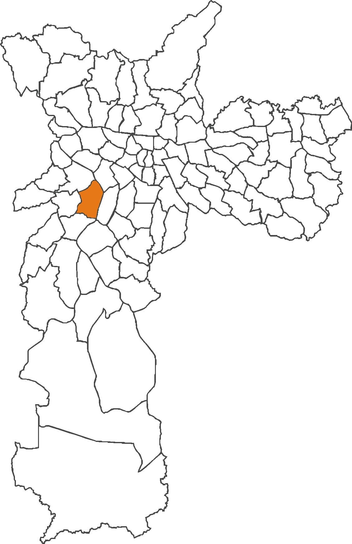 Mapa Morumbi auzoan