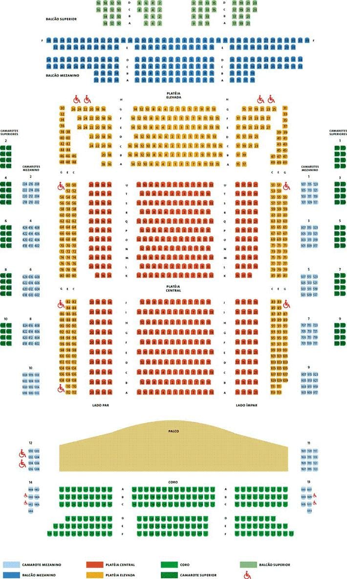 Mapa Orkestra Sinfonikoa São Paulo