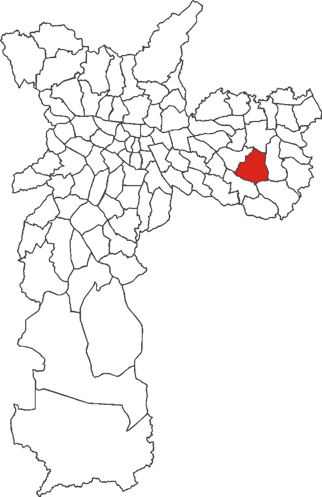 Mapa Parque do Carmo auzoan
