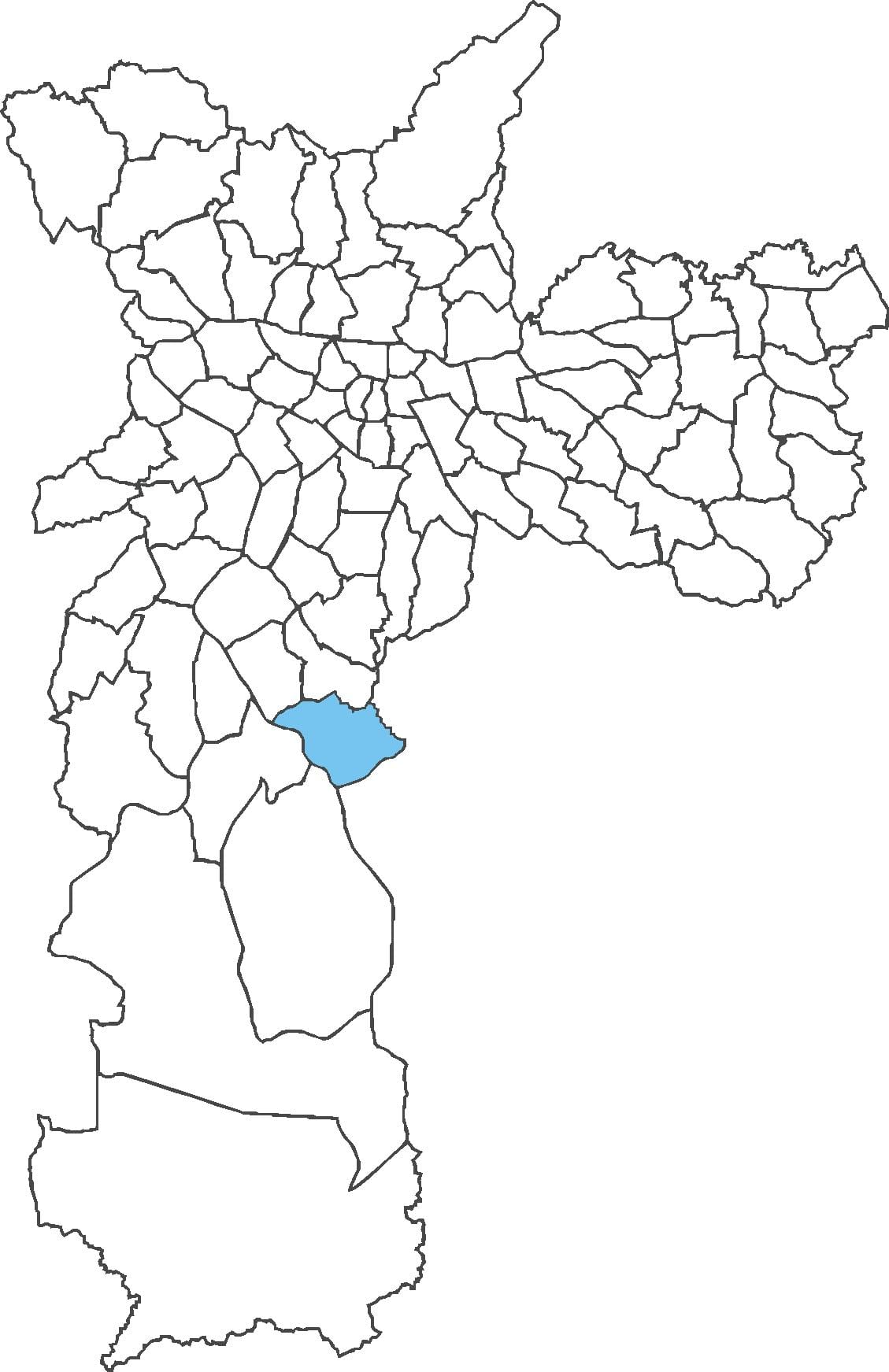 Mapa Pedreira auzoan