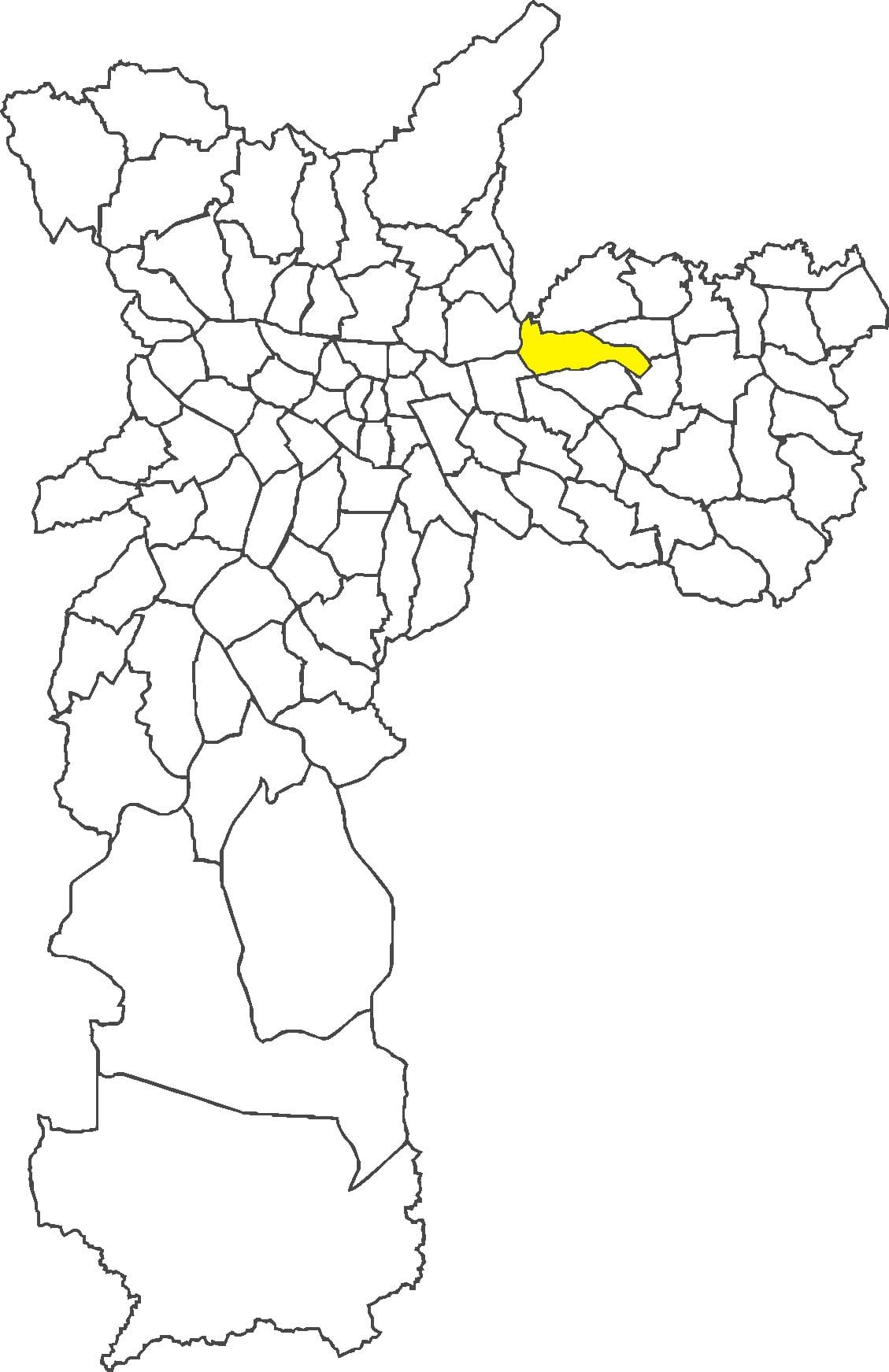 Mapa Penha auzoan