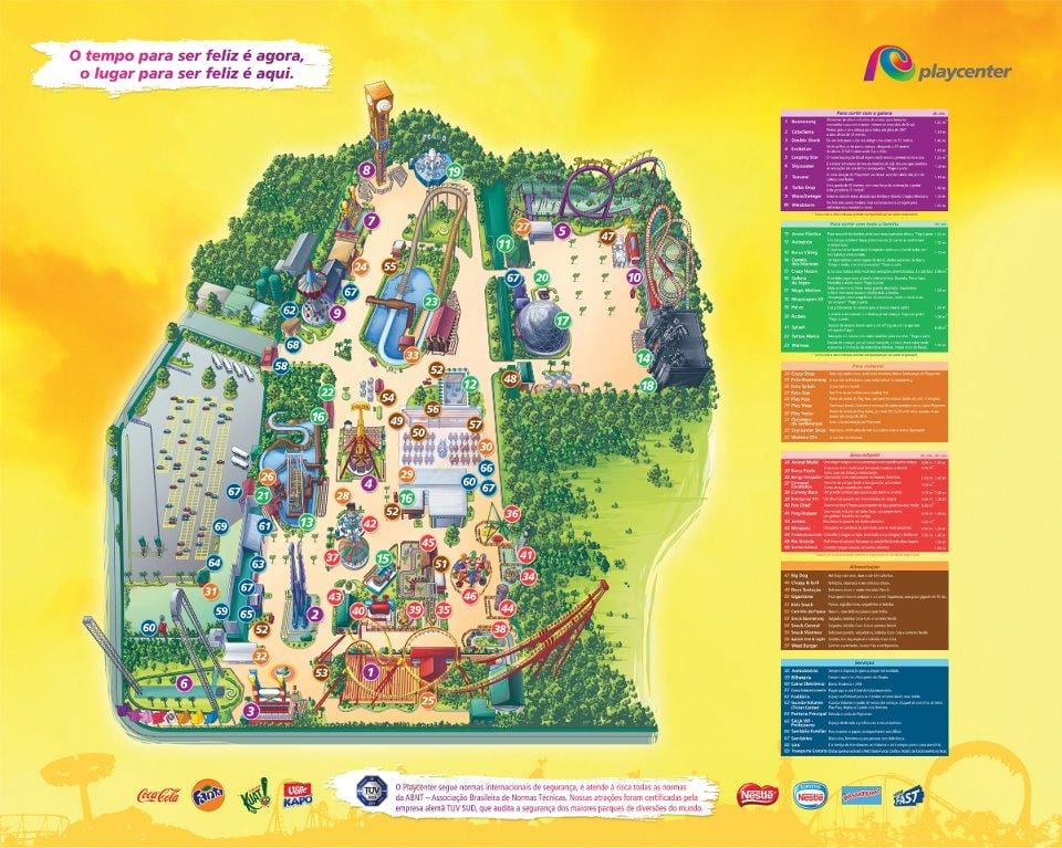 Mapa PlayCenter São Paulo