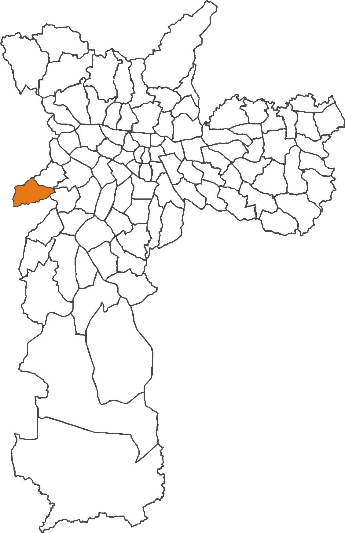Mapa Raposo Tavares auzoan
