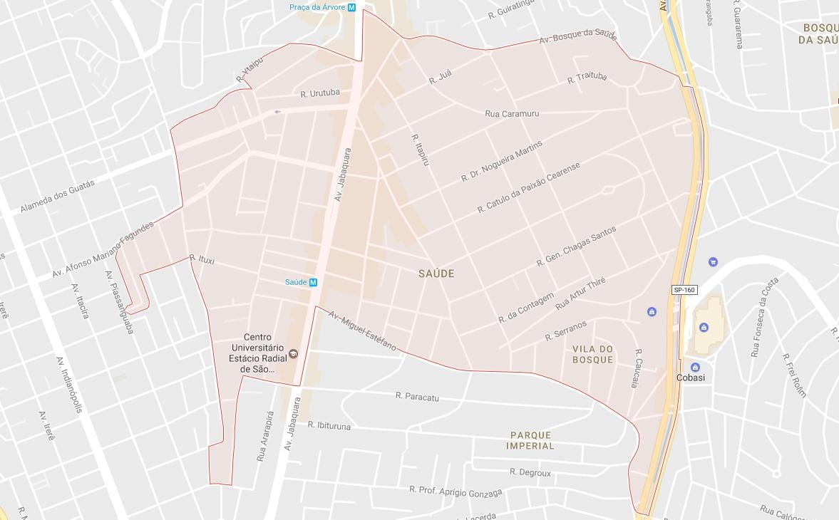 Mapa Saúde São Paulo