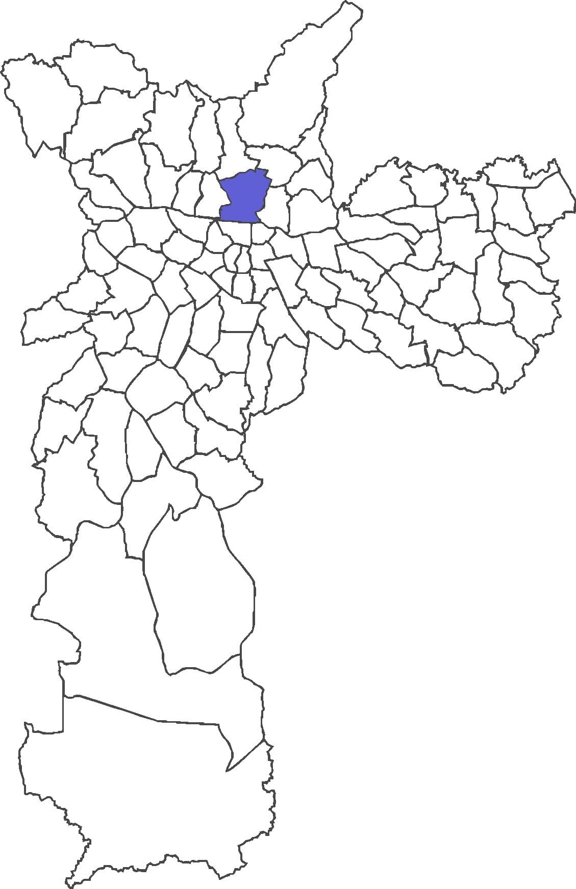 Mapa Santana auzoan