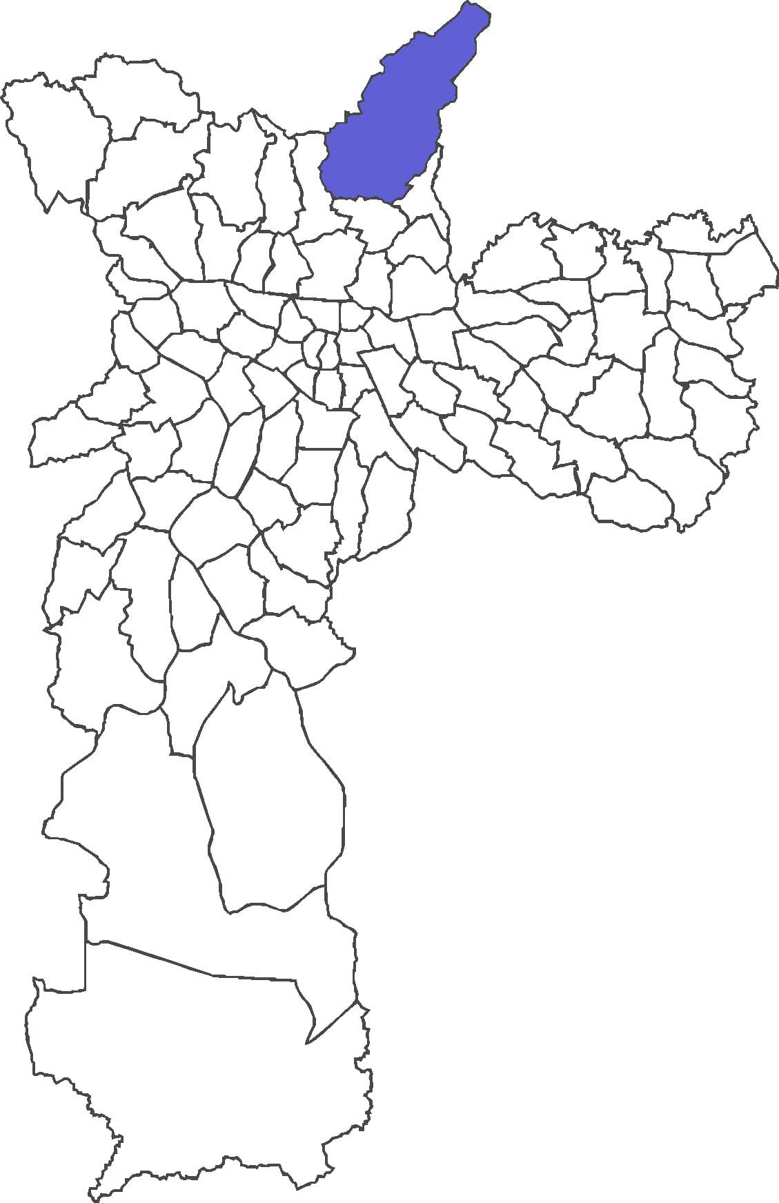Mapa Tremembé auzoan