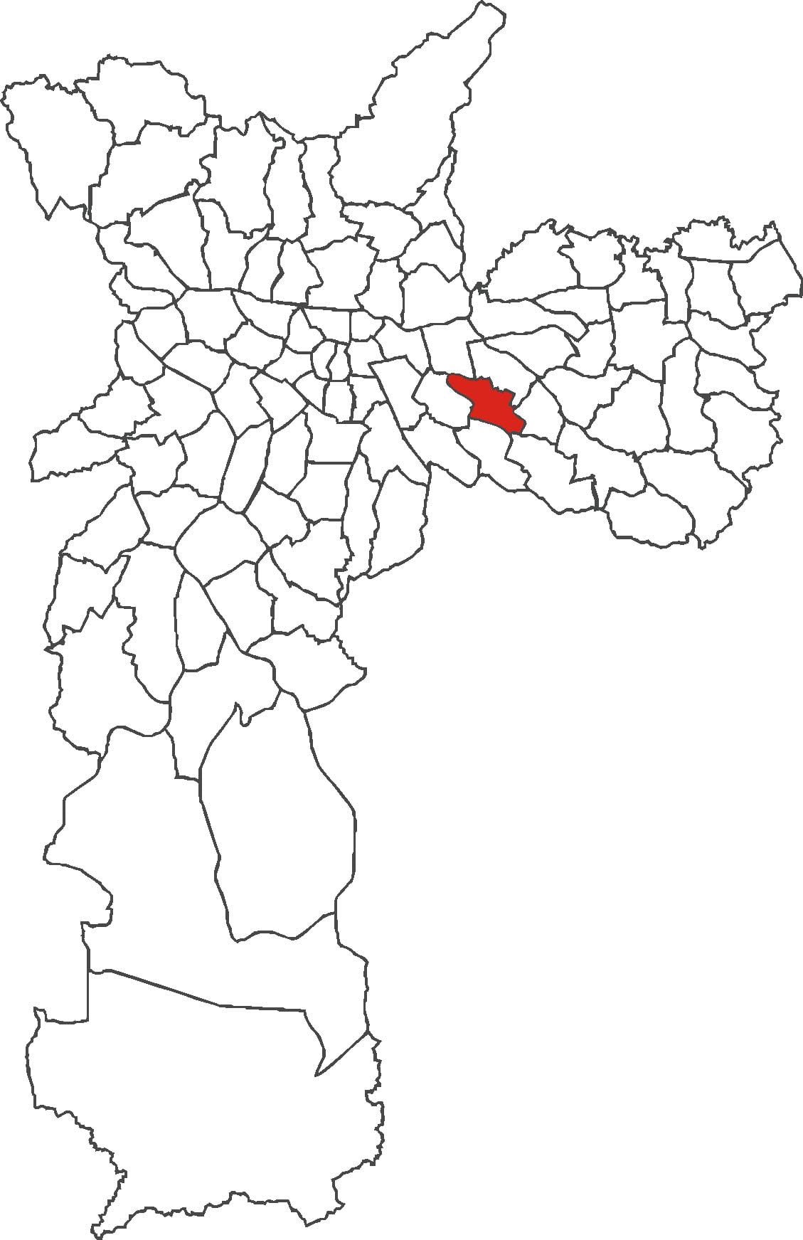 Mapa Vila Formosa auzoan