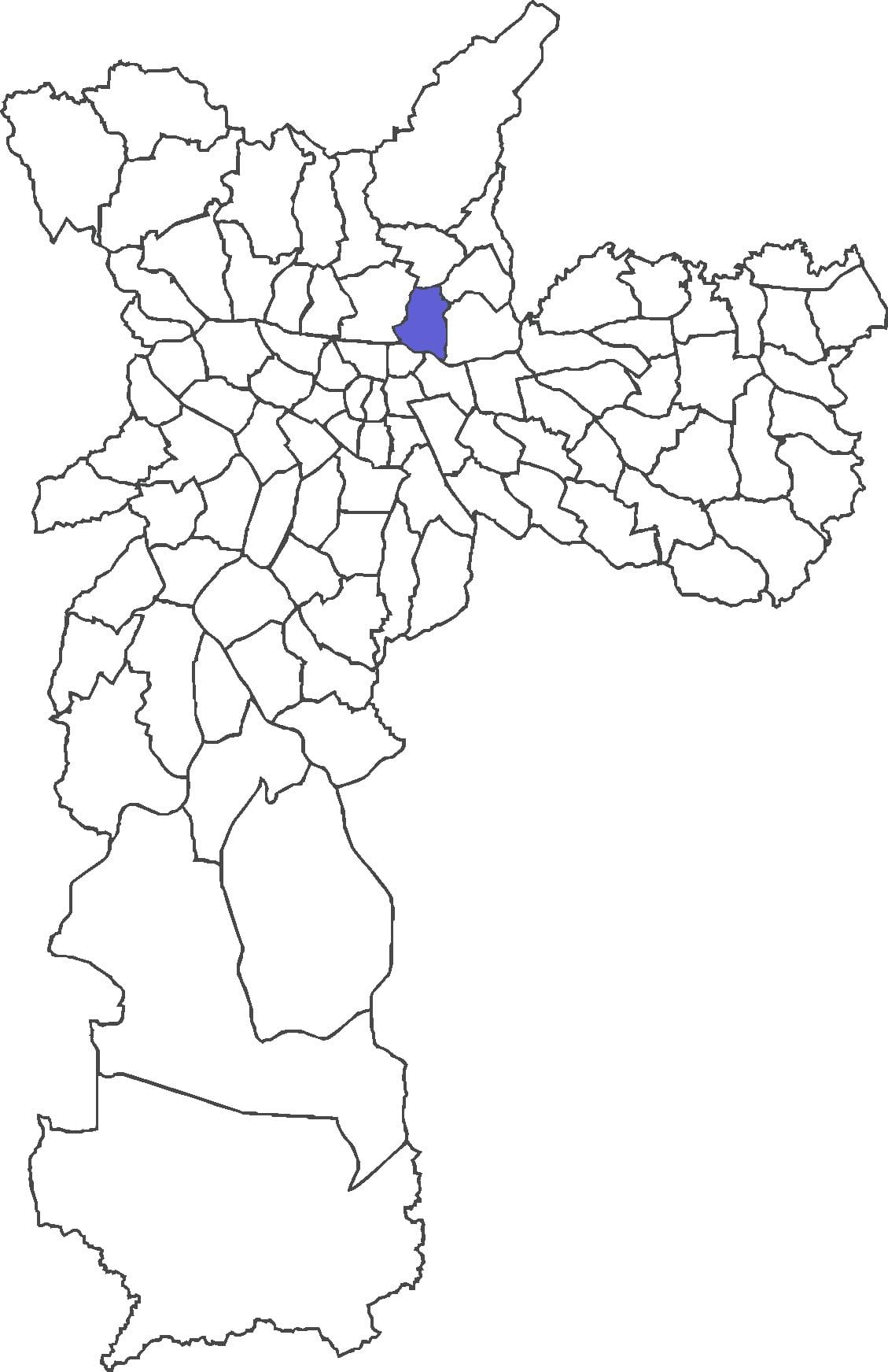 Mapa Vila Guilherme auzoan