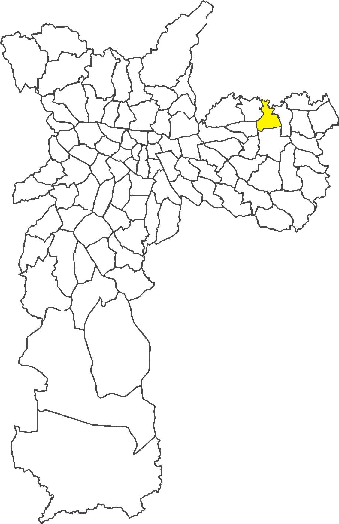 Mapa Vila Jacuí auzoan