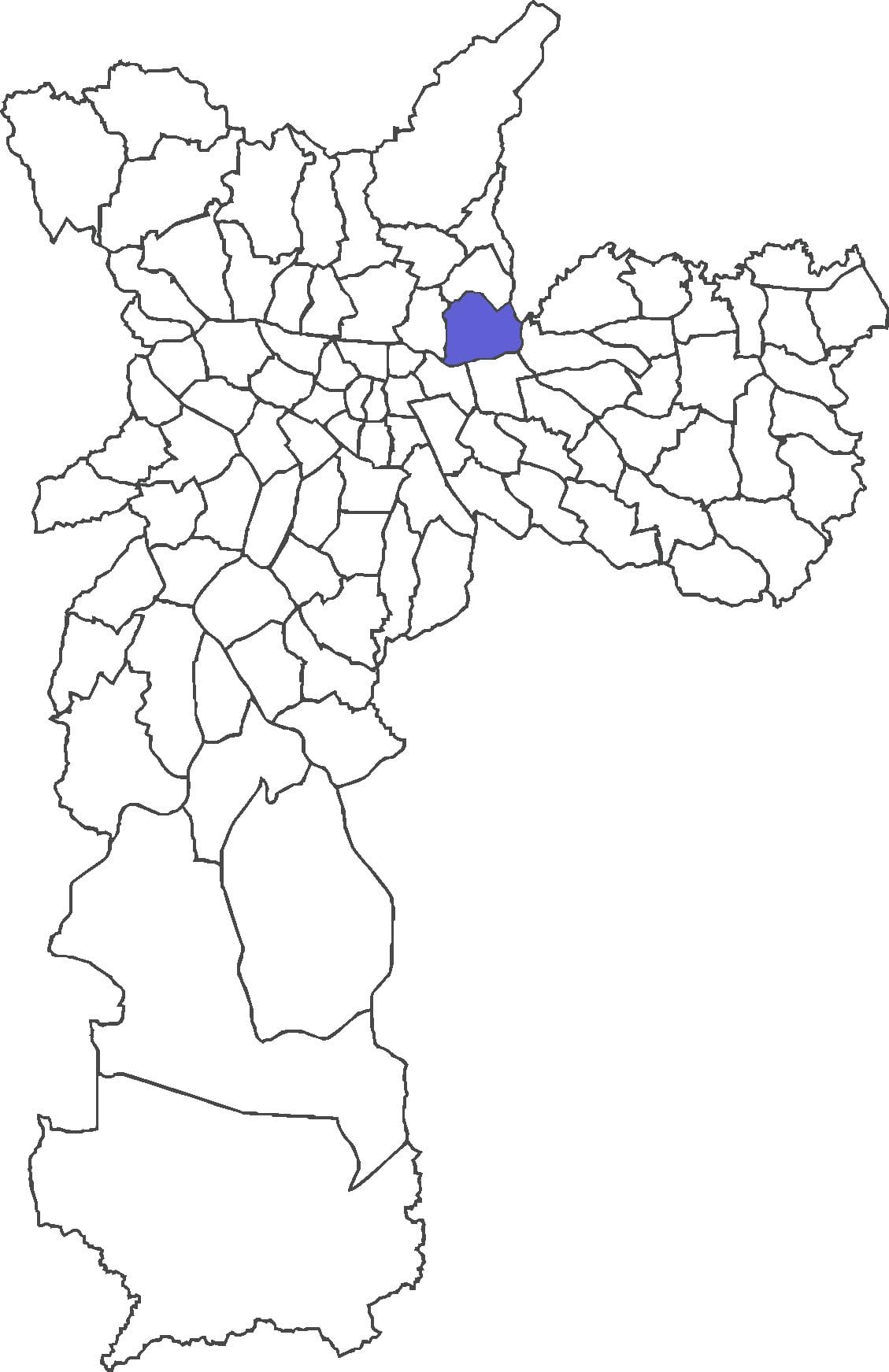 Mapa Vila Maria auzoan