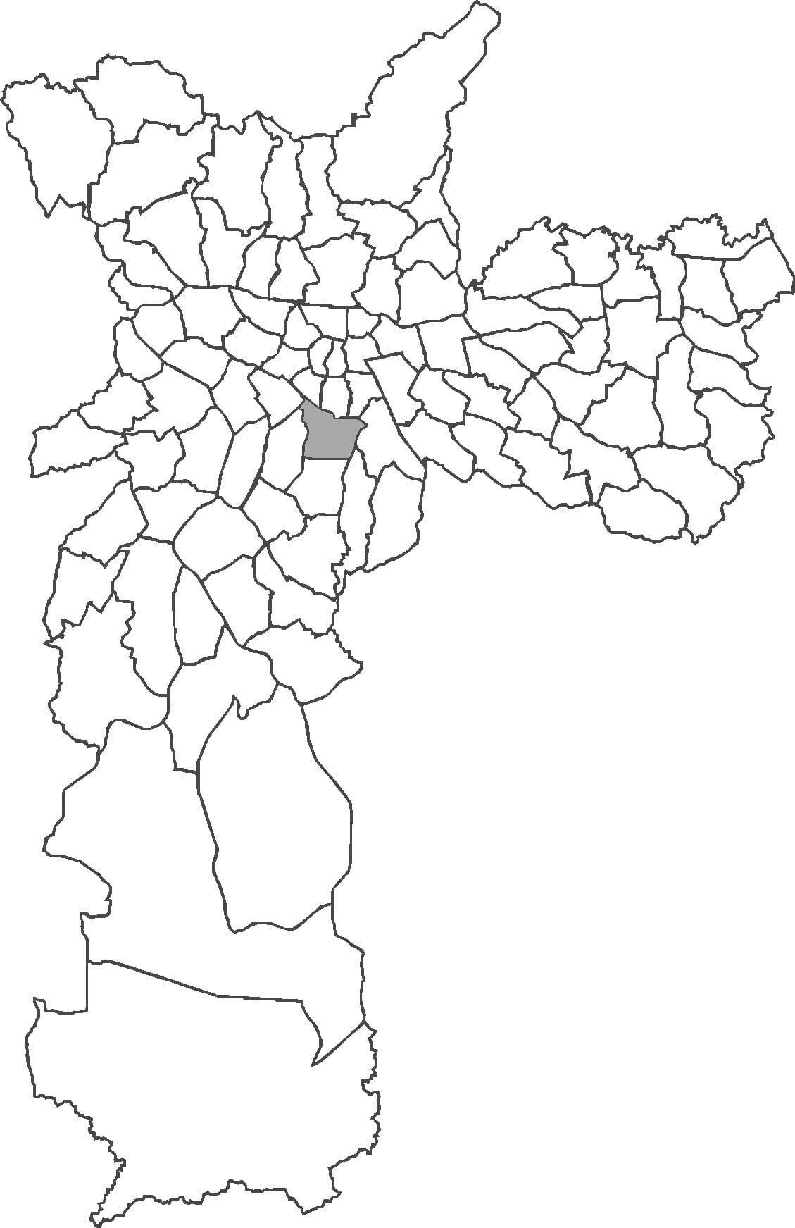 Mapa Vila Mariana auzoan