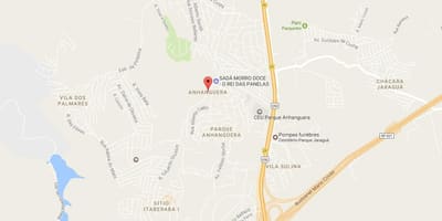 Mapa Anhangüera São Paulo