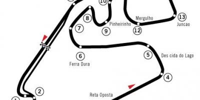 Mapa Autódromo José Carlos Erritmoa
