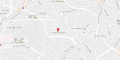 Mapa Cachoeirinha São Paulo