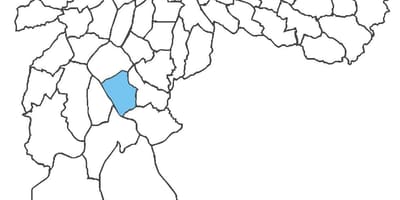 Mapa Campo Grande auzoan