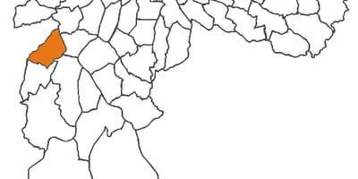 Mapa Campo Limpo auzoan