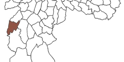 Mapa Capão Redondo auzoan