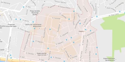 Mapa Casa Verde, Sao Paulo