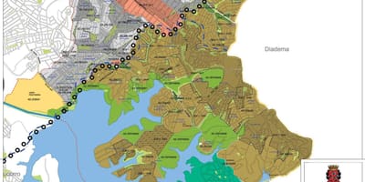 Mapa Cidade Ademar São Paulo - lurzoruaren Okupazioa