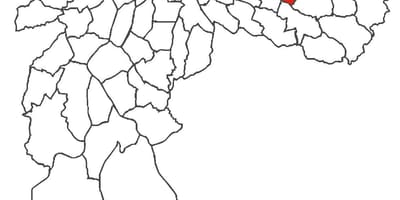 Mapa Cidade Líder auzoan