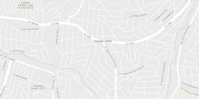 Mapa Cidade Líder São Paulo