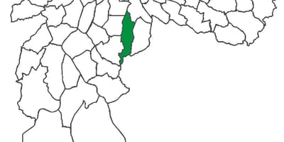 Mapa Cursino auzoan