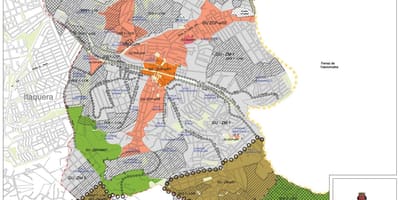 Mapa Guaianases São Paulo - lurzoruaren Okupazioa