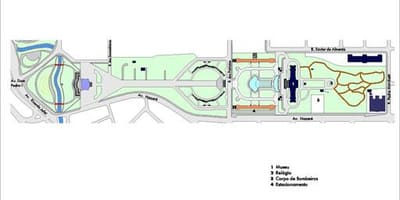 Mapa Independência São Paulo Park