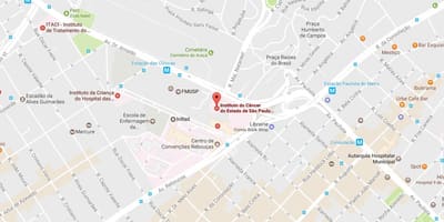 Mapa Institutua Minbizia São Paulo