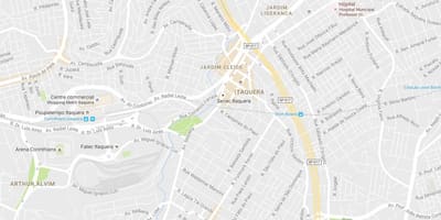 Mapa Itaquera São Paulo